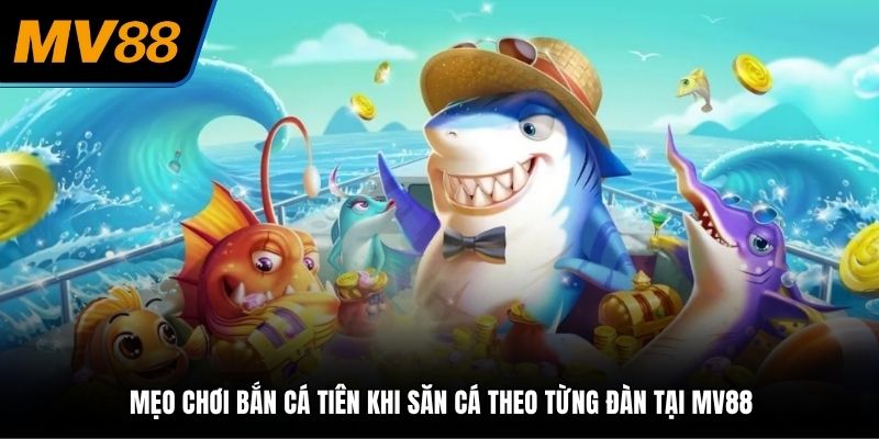 Mẹo chơi bắn cá tiên khi săn cá theo từng đàn tại MV88